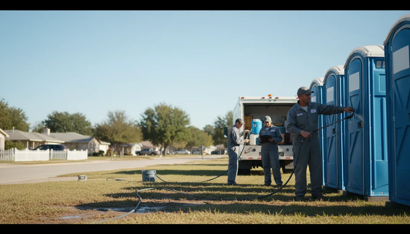 Long-Term Portable Toilet Rental in Aquasco, MD near me